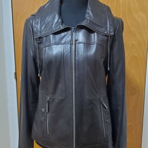 Leather jacket